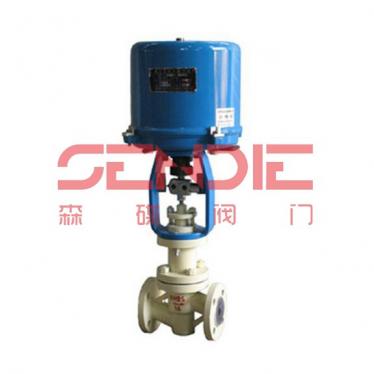 電動襯氟調節閥